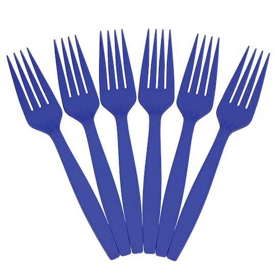 JAM Paper Premium Plastic Forks, 100ct.